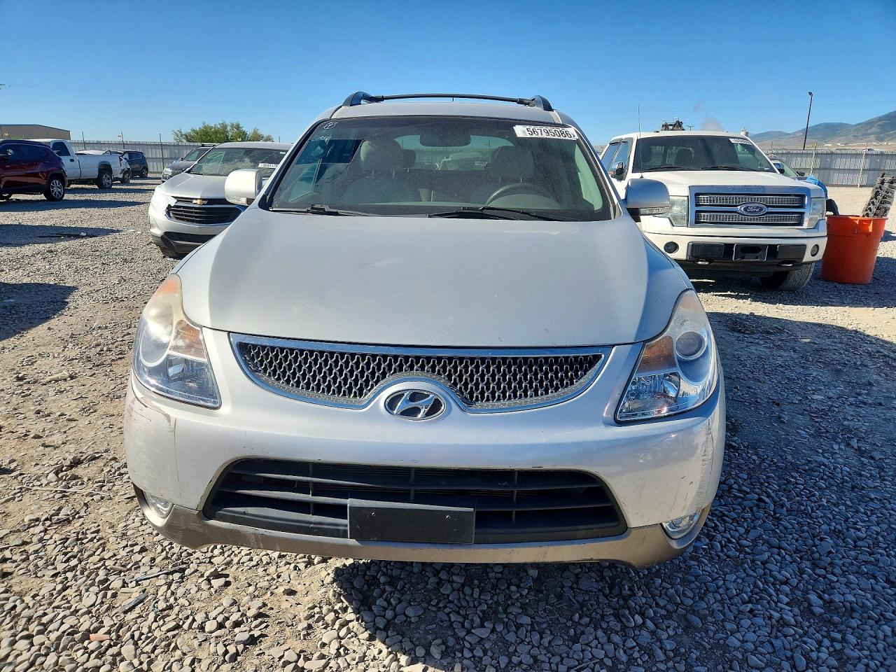 2011 Hyundai Veracruz Gls Серый vin: KM8NUDCC5BU155710