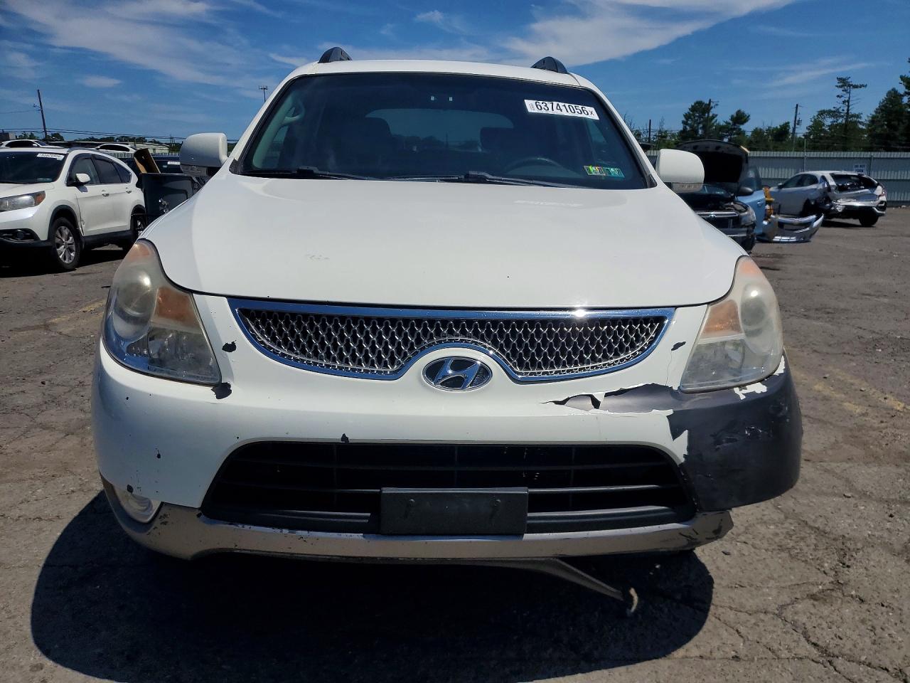 2011 Hyundai Veracruz Gls Белый vin: KM8NUDCC5BU176749