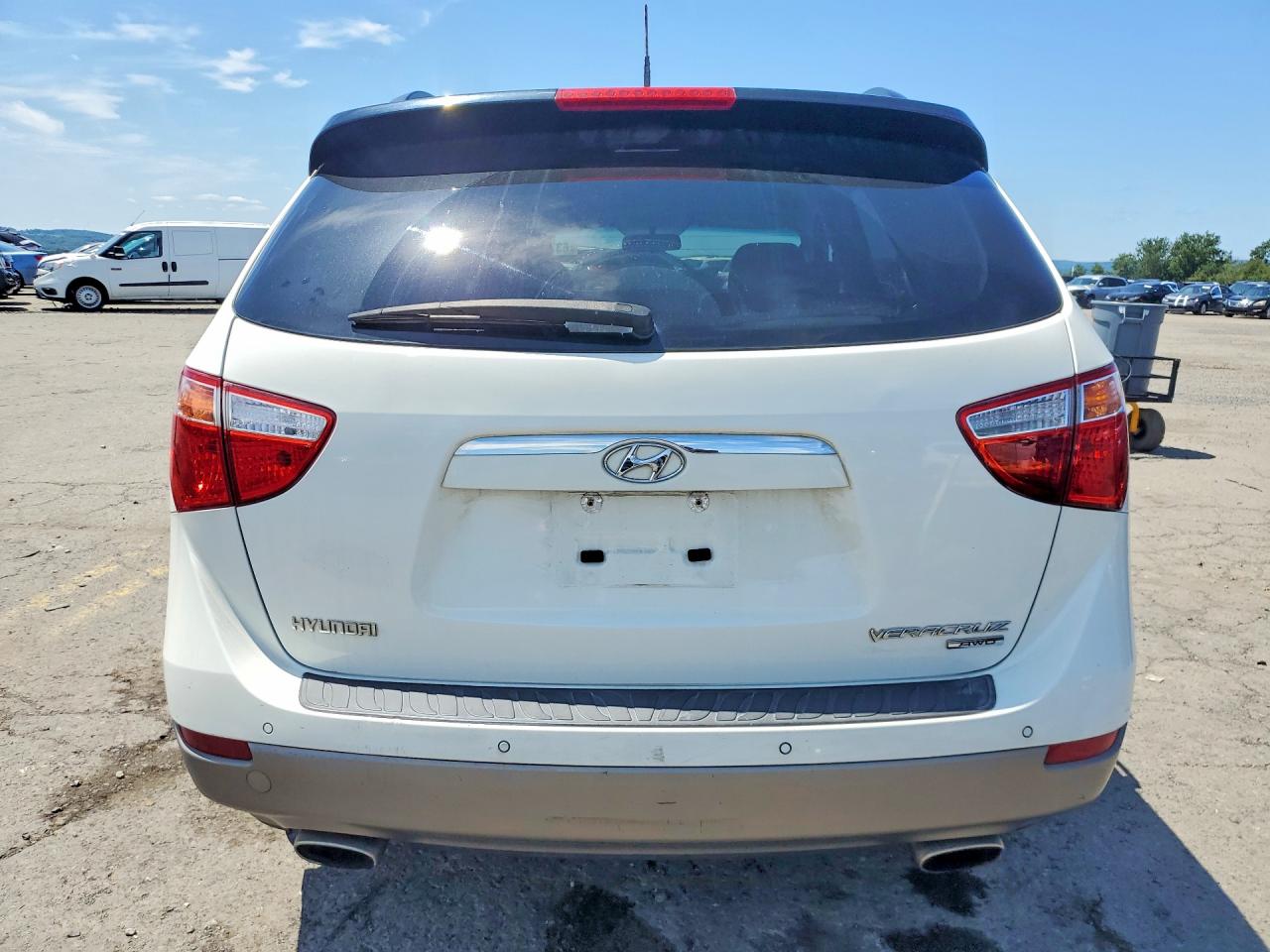2011 Hyundai Veracruz Gls Белый vin: KM8NUDCC5BU176749
