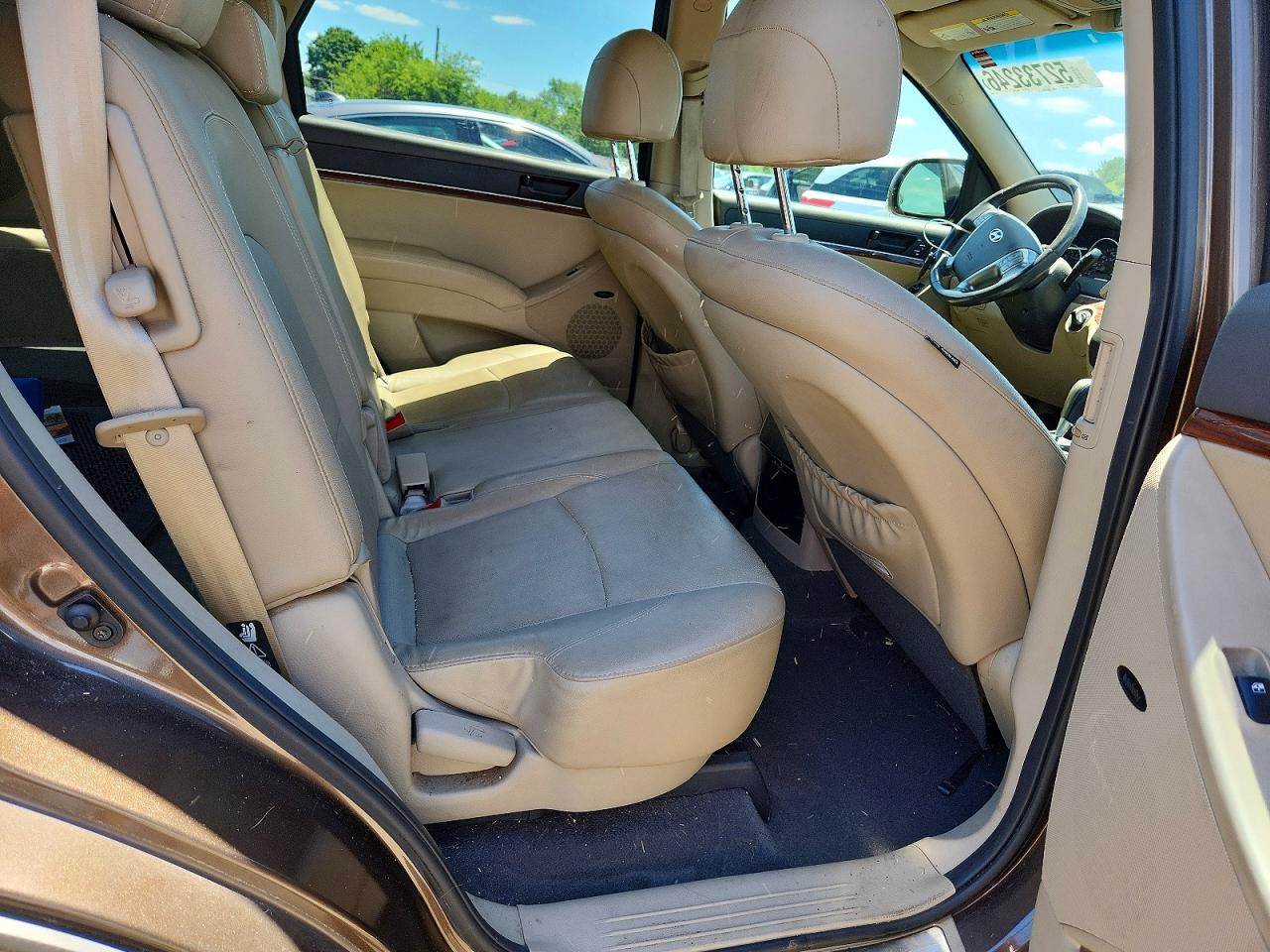 2012 Hyundai Veracruz Limited Brown vin: KM8NUDCC5CU184044