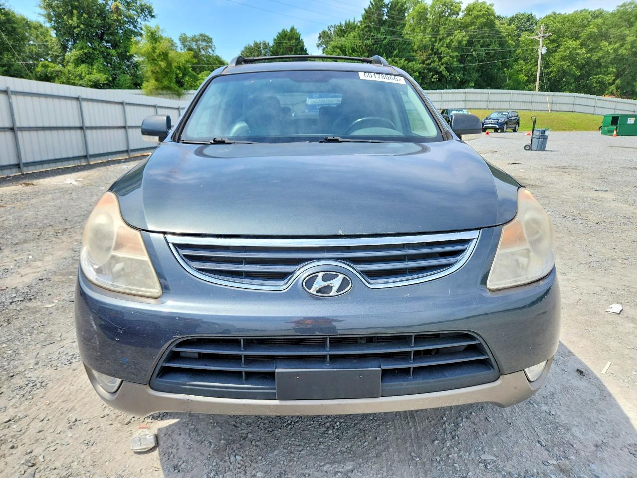 2012 Hyundai Veracruz Limited Green vin: KM8NUDCC5CU185193