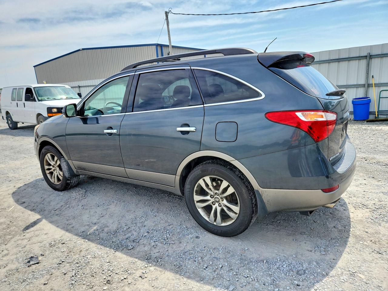 2012 Hyundai Veracruz Limited Green vin: KM8NUDCC5CU185193