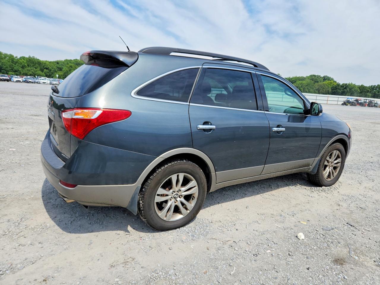 2012 Hyundai Veracruz Limited Green vin: KM8NUDCC5CU185193