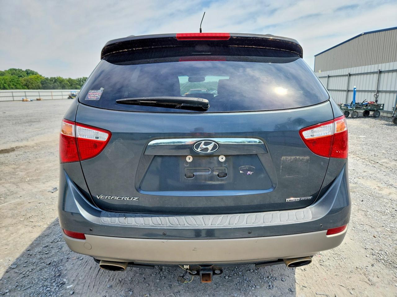 2012 Hyundai Veracruz Limited Green vin: KM8NUDCC5CU185193