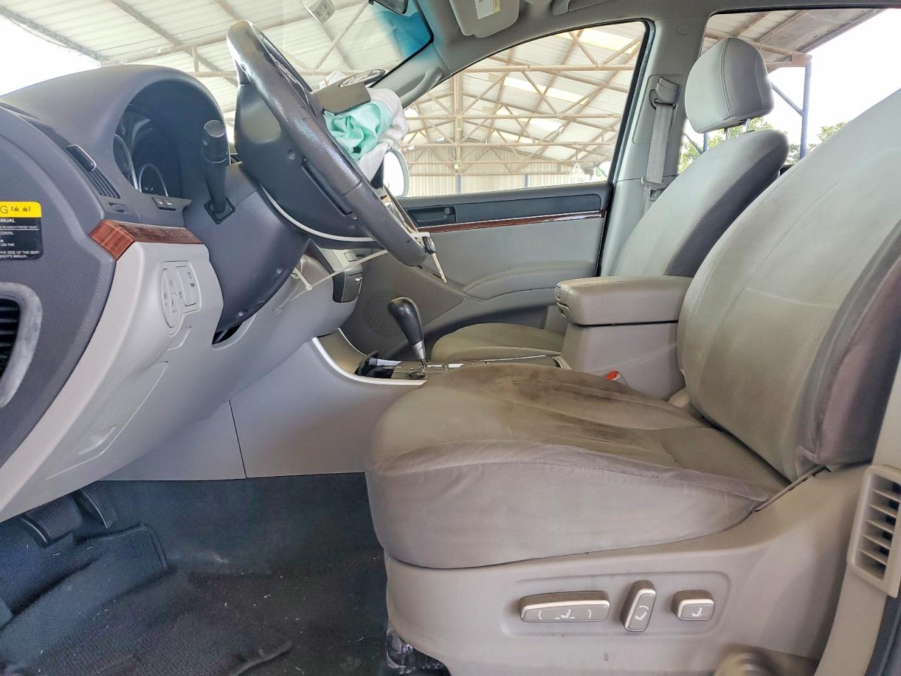 2012 Hyundai Veracruz Gls Silver vin: KM8NUDCC5CU185890