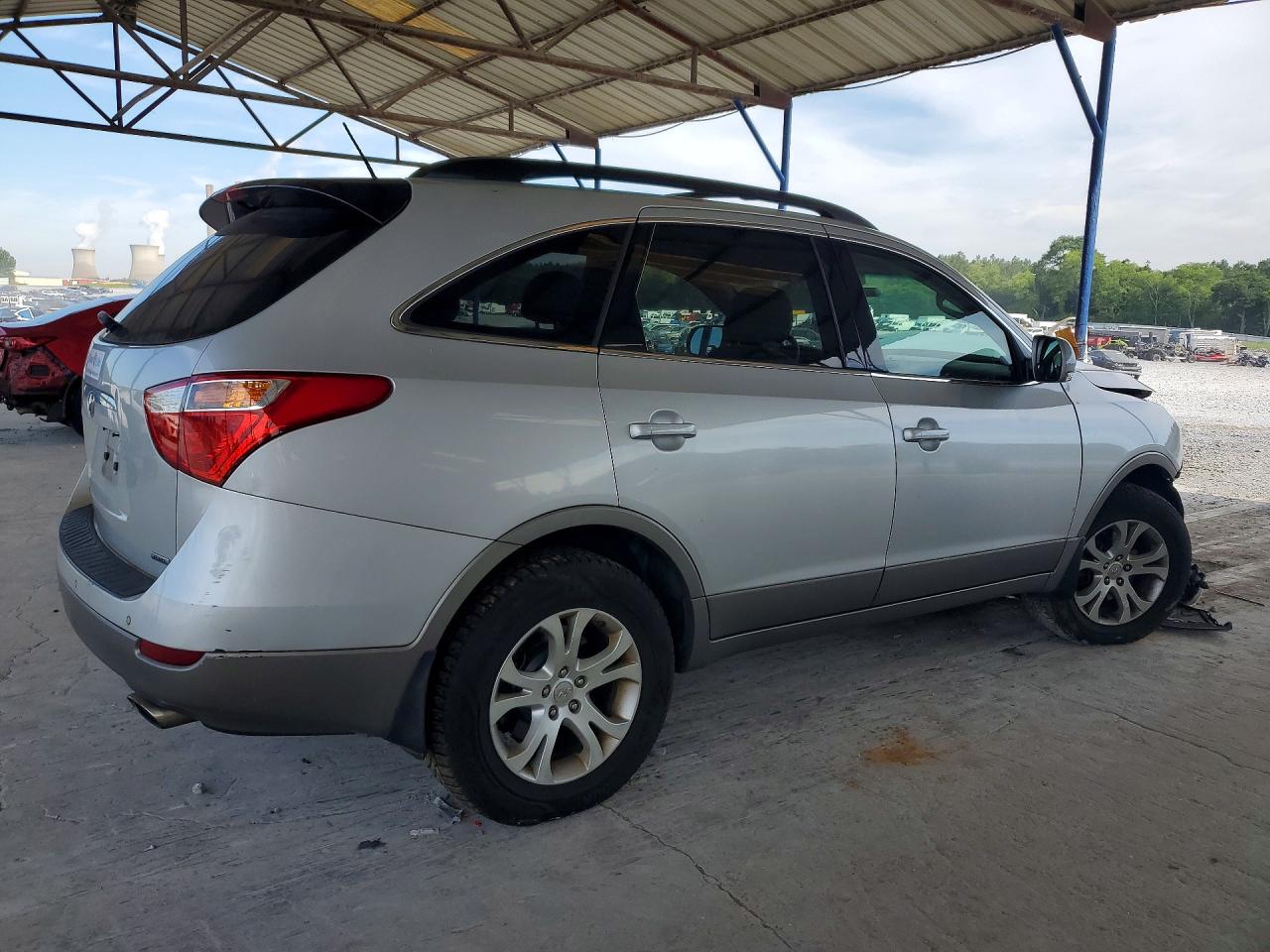 2012 Hyundai Veracruz Gls Silver vin: KM8NUDCC5CU185890