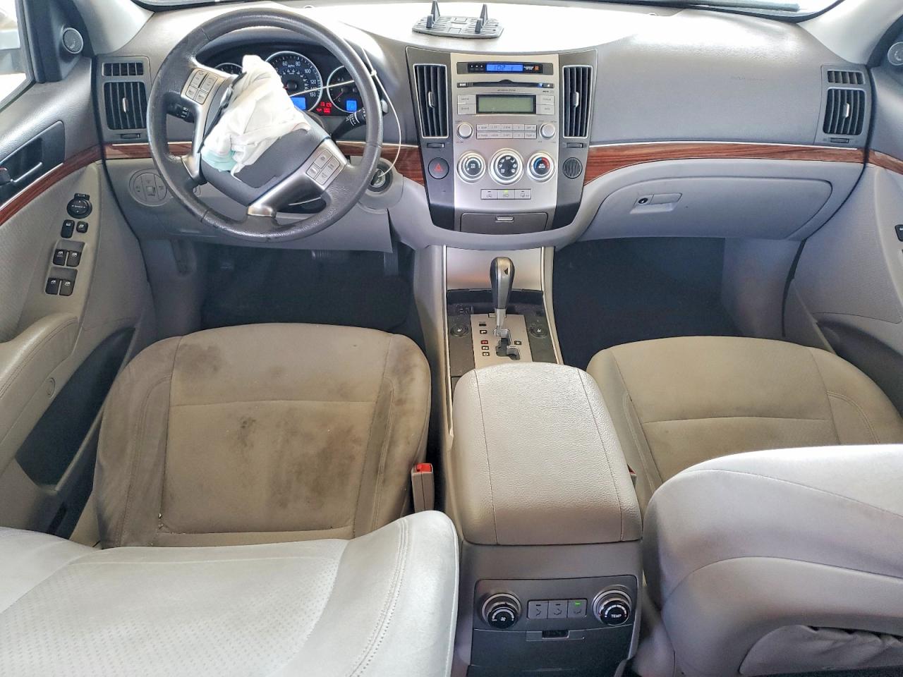 2012 Hyundai Veracruz Gls Silver vin: KM8NUDCC5CU185890