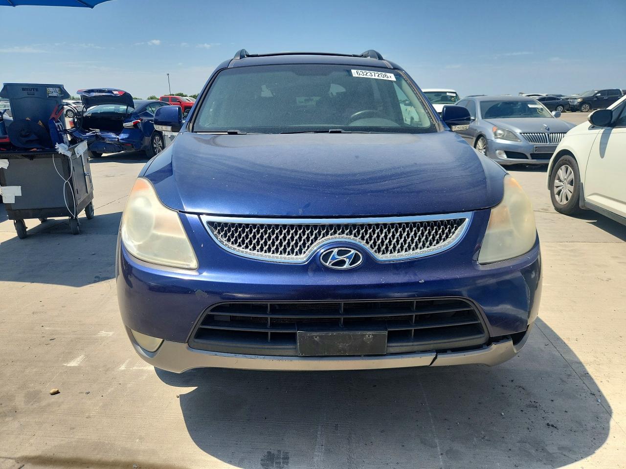 2011 Hyundai Veracruz Limited Синий vin: KM8NUDCC6BU171169