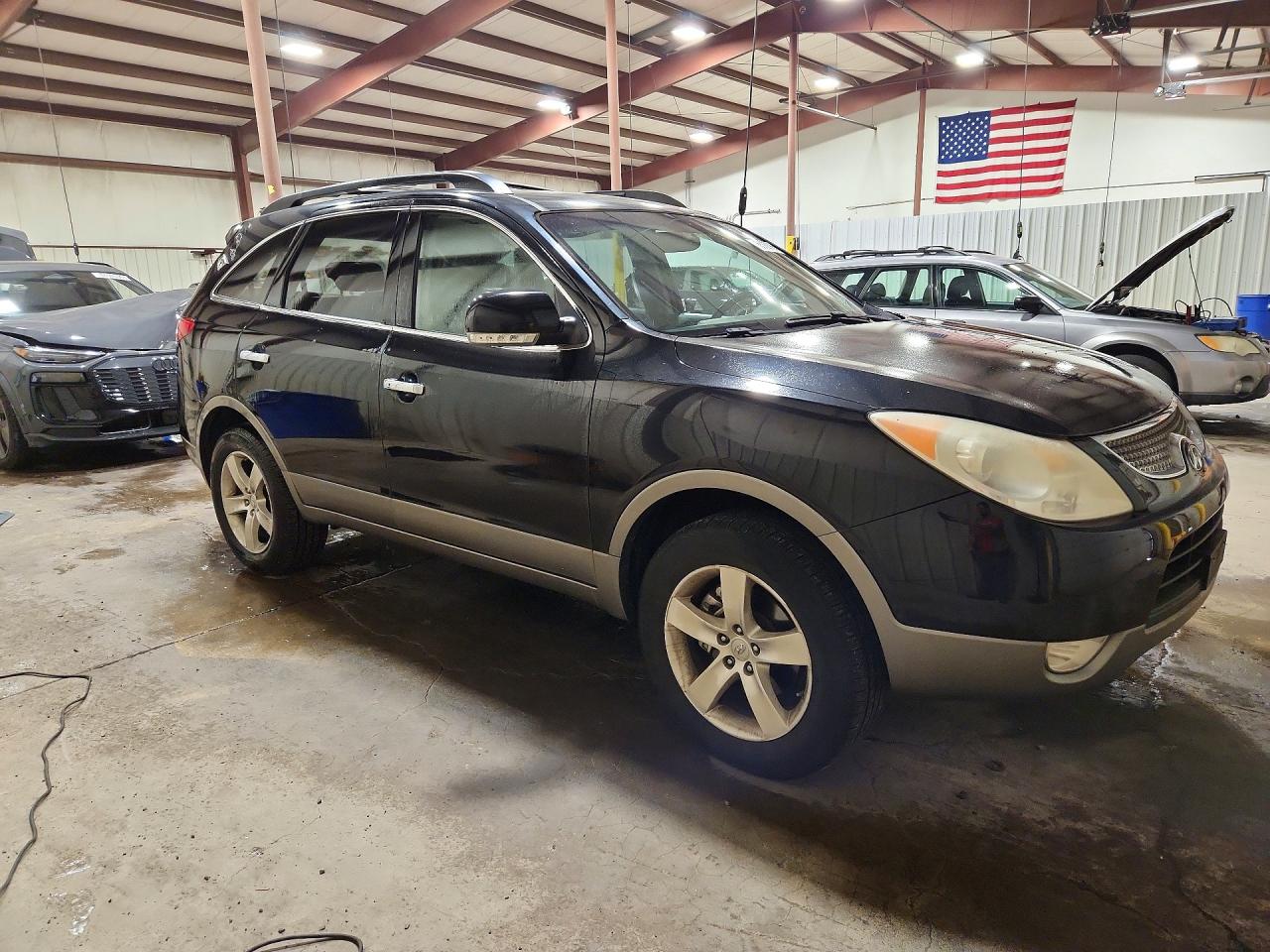 2011 Hyundai Veracruz Limited Black vin: KM8NUDCC7BU169804