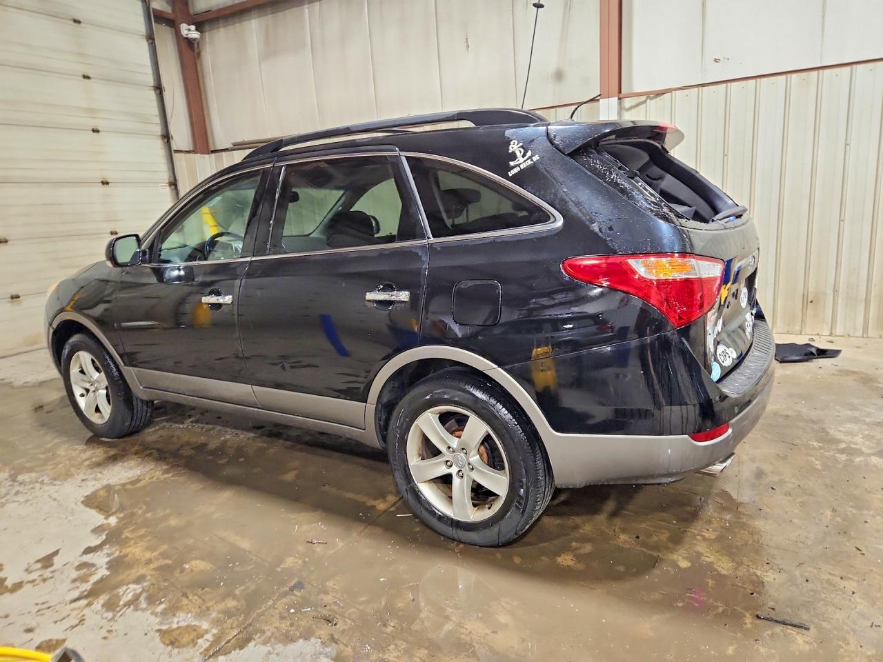 2011 Hyundai Veracruz Limited Black vin: KM8NUDCC7BU169804