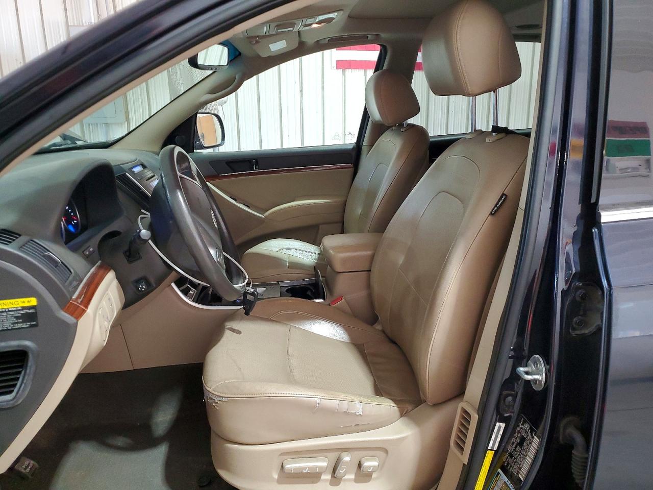 2012 Hyundai Veracruz Limited Blue vin: KM8NUDCC7CU187348