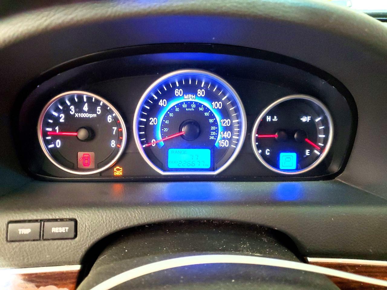 2012 Hyundai Veracruz Limited Blue vin: KM8NUDCC7CU187348