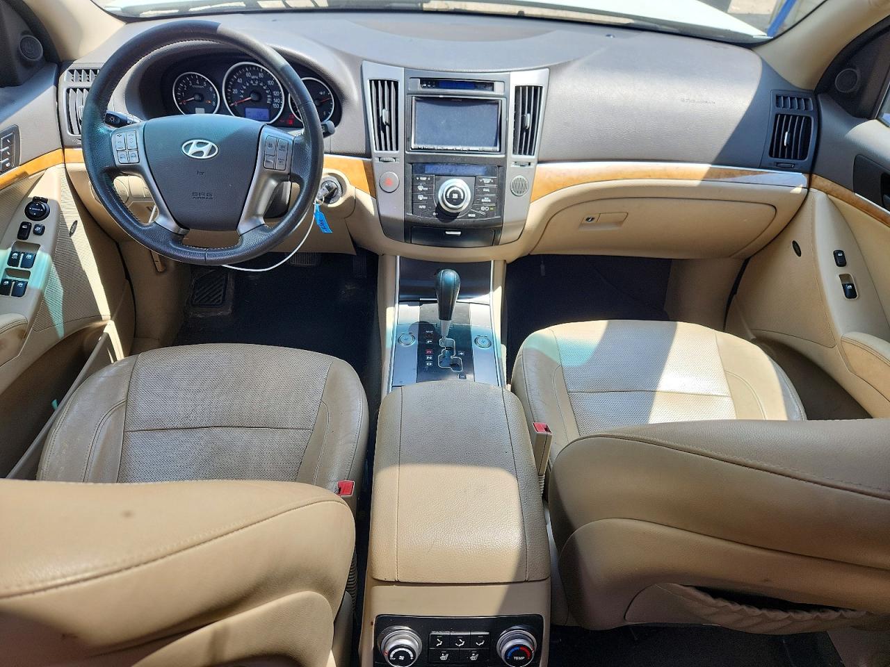 2012 Hyundai Veracruz Limited White vin: KM8NUDCC7CU198754