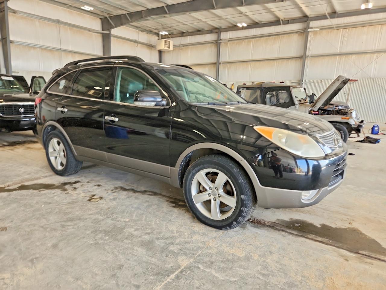 2011 Hyundai Veracruz Limited Black vin: KM8NUDCC8BU164577