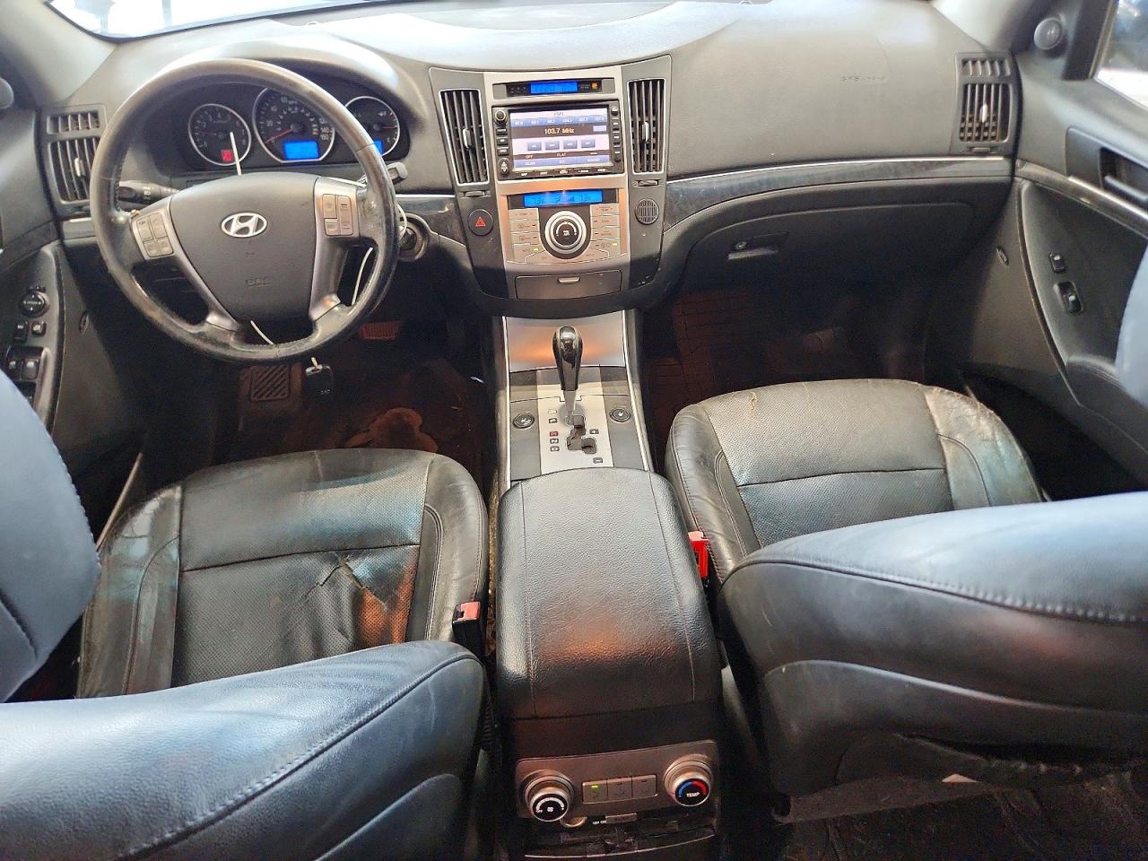 2011 Hyundai Veracruz Limited Black vin: KM8NUDCC8BU164577