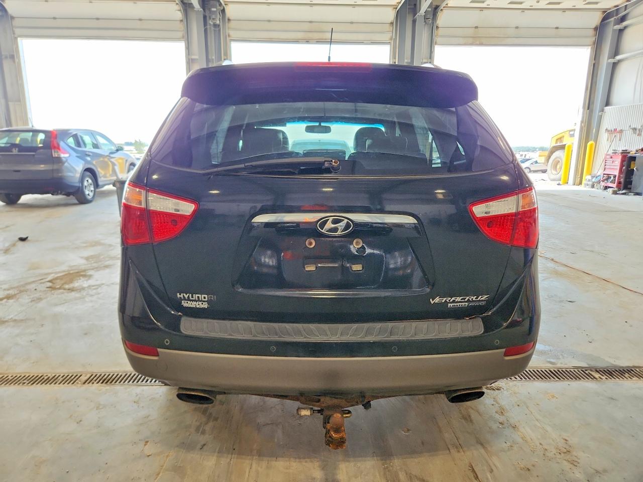 2011 Hyundai Veracruz Limited Black vin: KM8NUDCC8BU164577