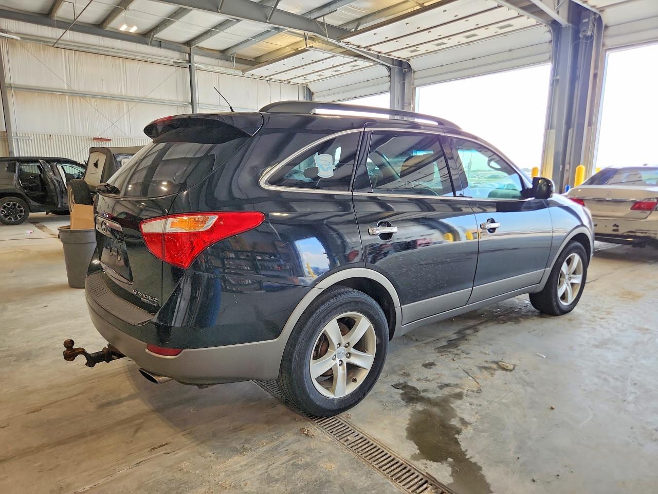 2011 Hyundai Veracruz Limited Black vin: KM8NUDCC8BU164577