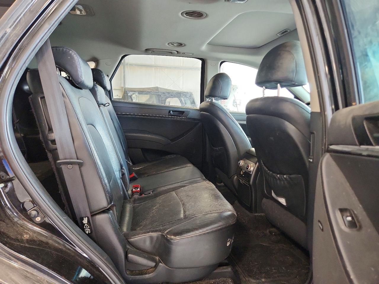 2011 Hyundai Veracruz Limited Black vin: KM8NUDCC8BU164577