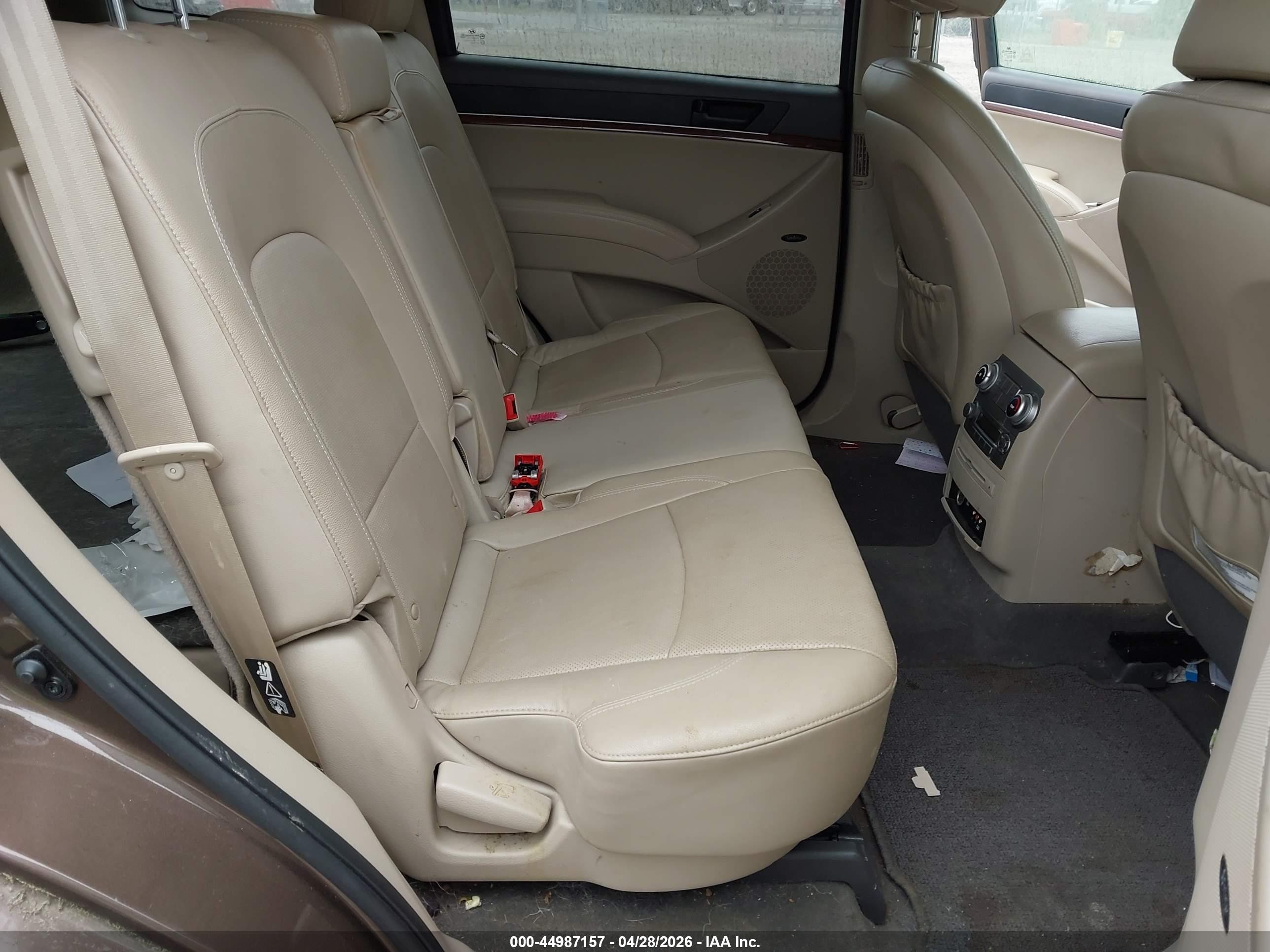 2012 Hyundai Veracruz Limited Brown vin: KM8NUDCC8CU191134