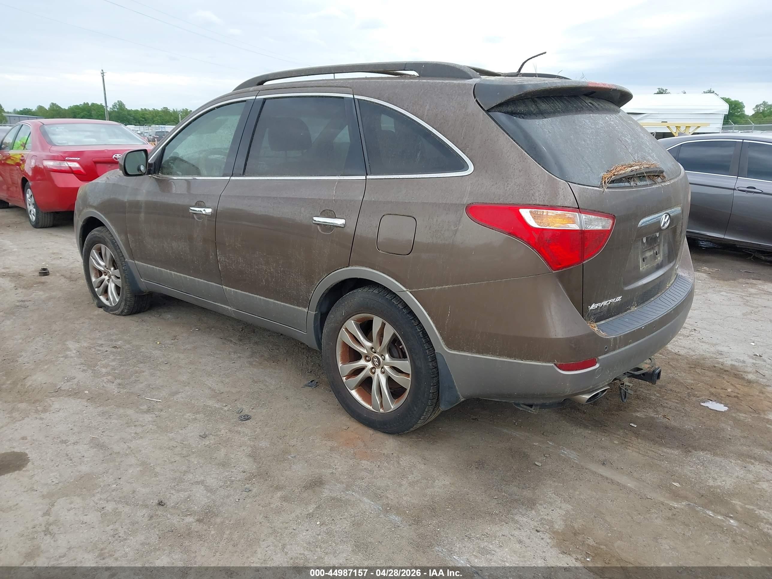 2012 Hyundai Veracruz Limited Brown vin: KM8NUDCC8CU191134