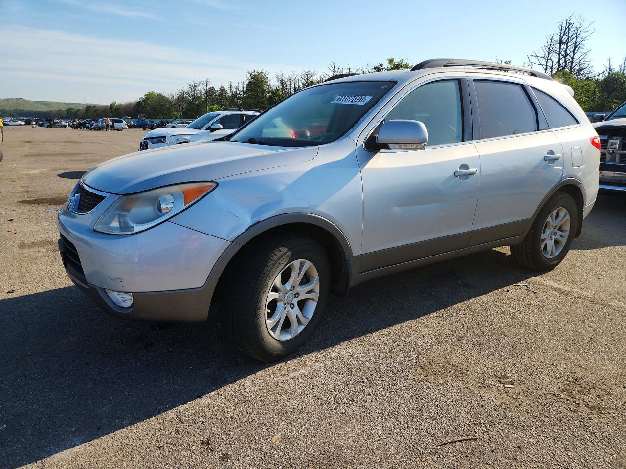 2010 Hyundai Veracruz Gls Silver vin: KM8NUDCC9AU108761