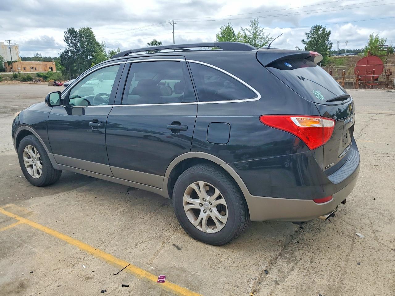 2010 Hyundai Veracruz Gls Black vin: KM8NUDCC9AU119159