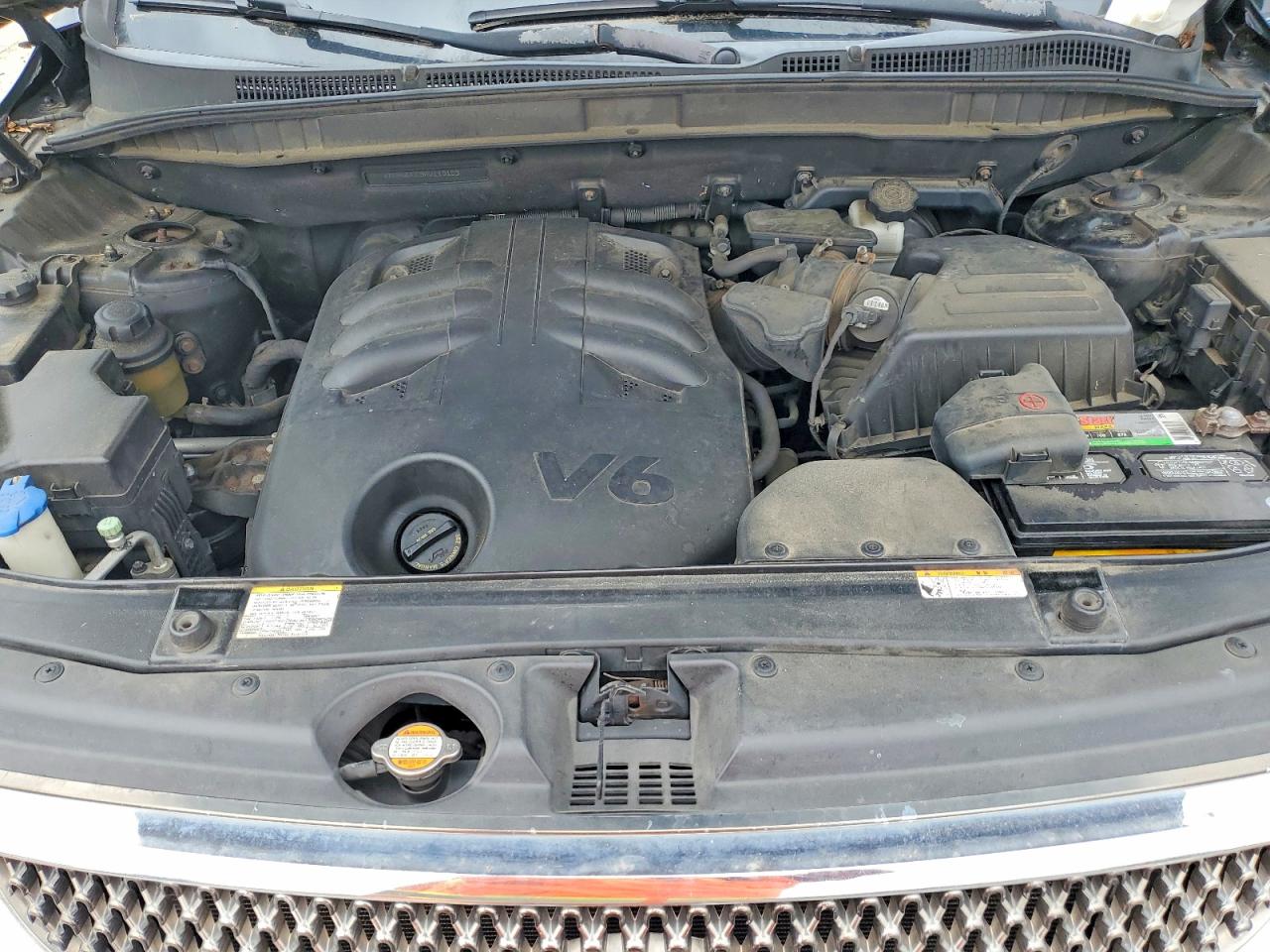 2010 Hyundai Veracruz Gls Black vin: KM8NUDCC9AU119159