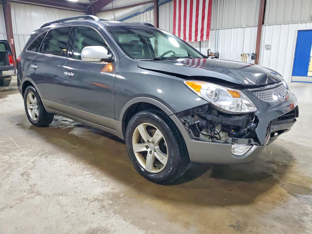 2011 Hyundai Veracruz Limited Угольный vin: KM8NUDCC9BU144094