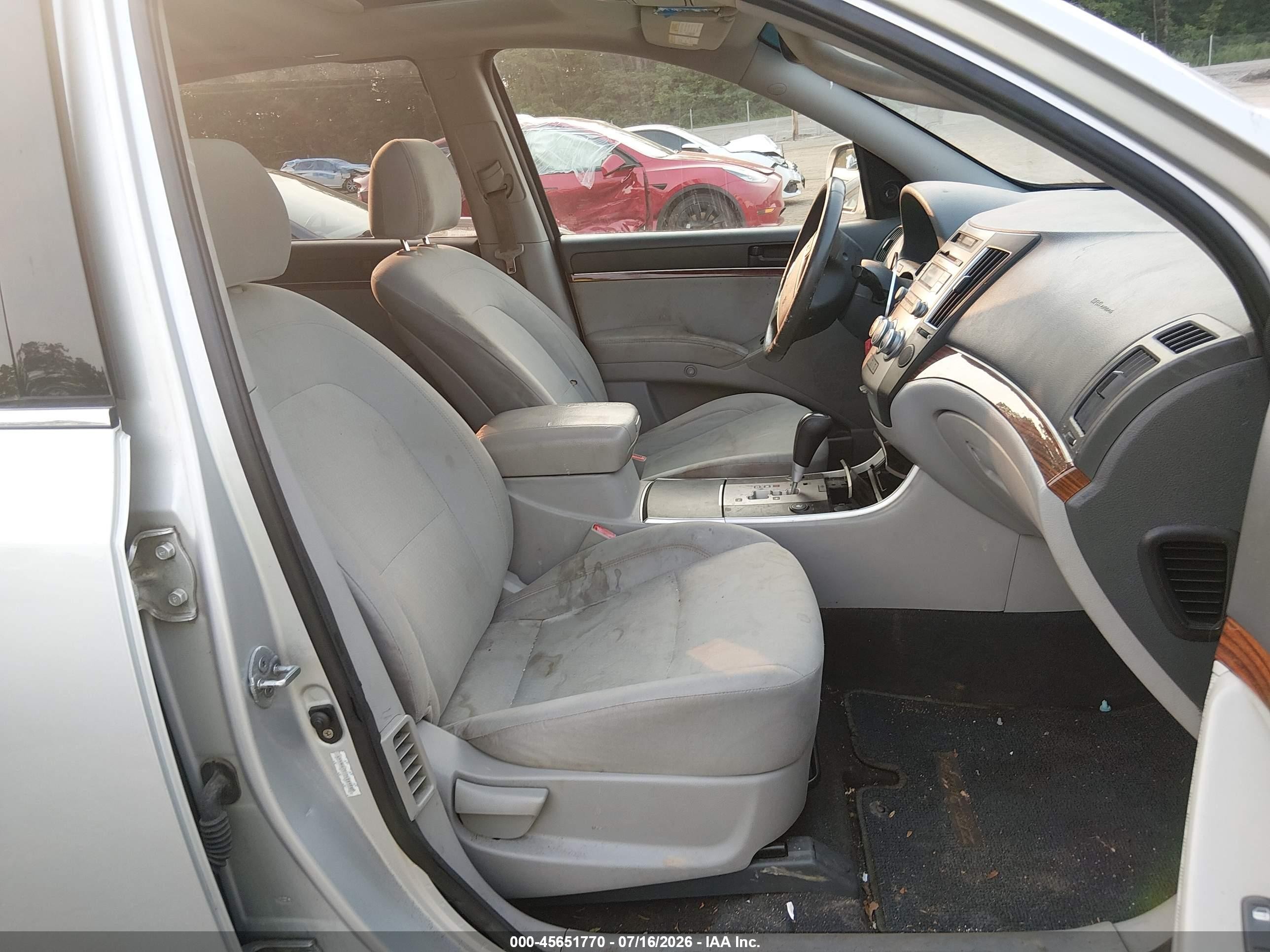 2011 Hyundai Veracruz Gls Silver vin: KM8NUDCC9BU151837