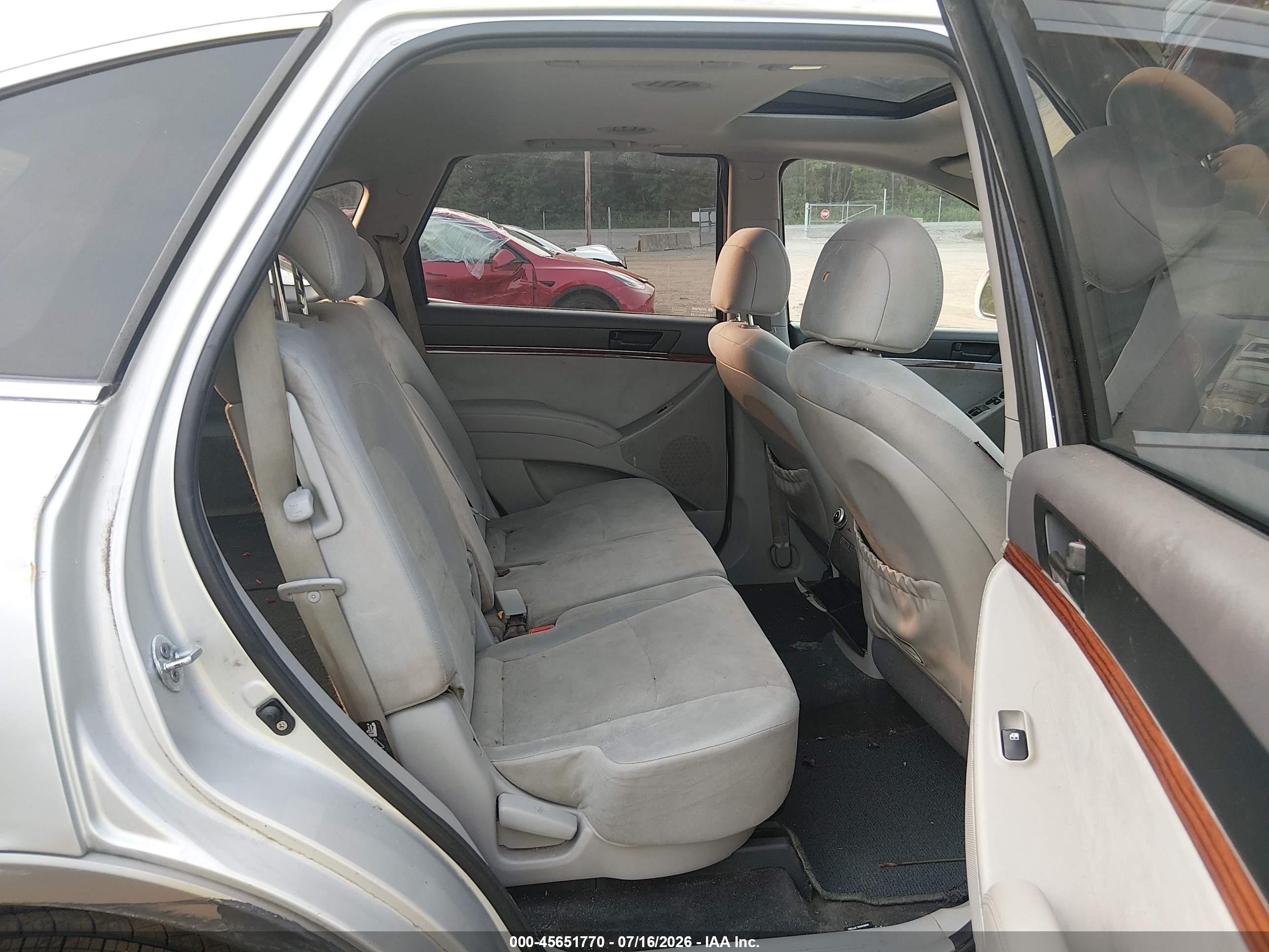 2011 Hyundai Veracruz Gls Silver vin: KM8NUDCC9BU151837