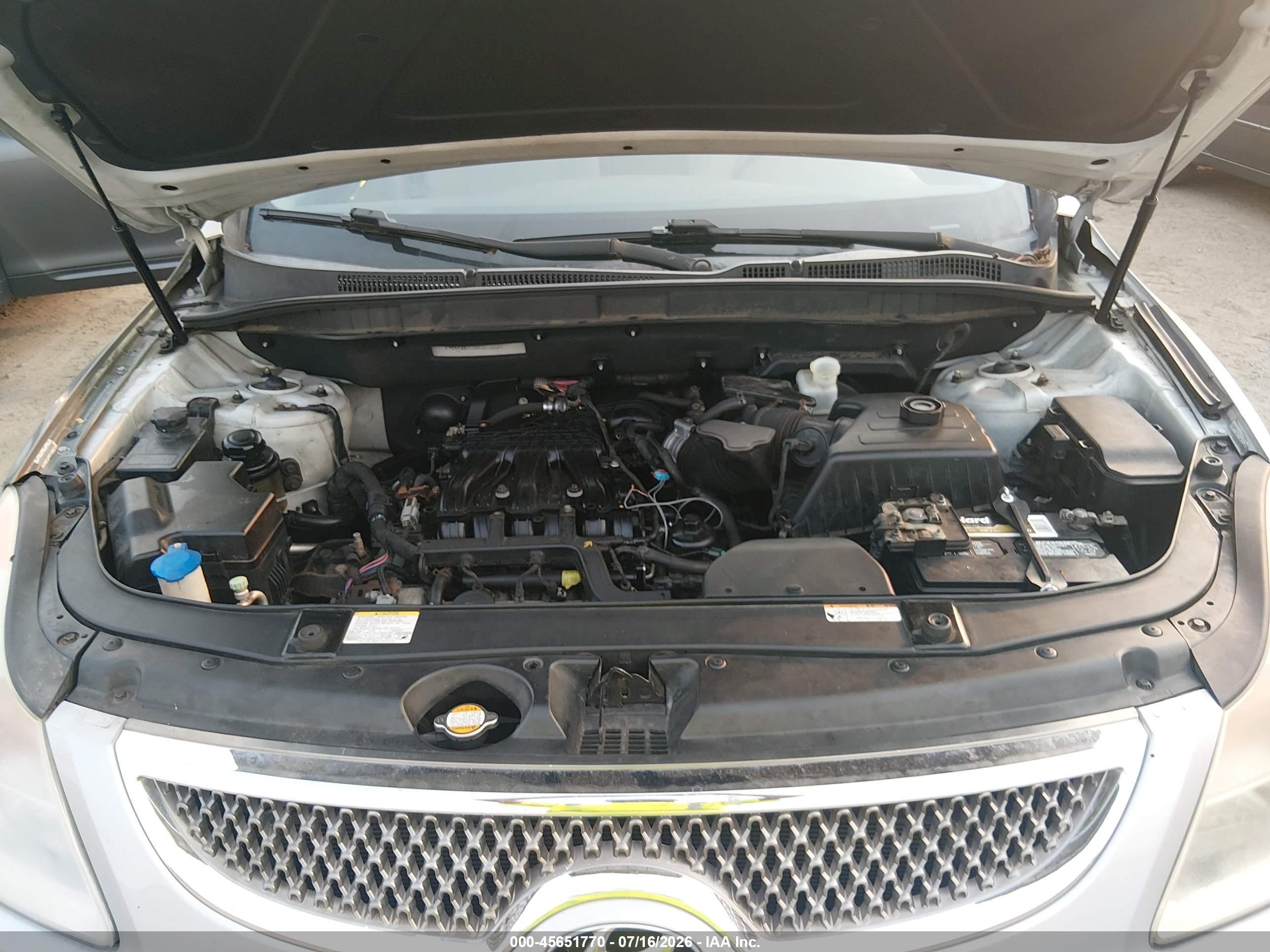 2011 Hyundai Veracruz Gls Silver vin: KM8NUDCC9BU151837