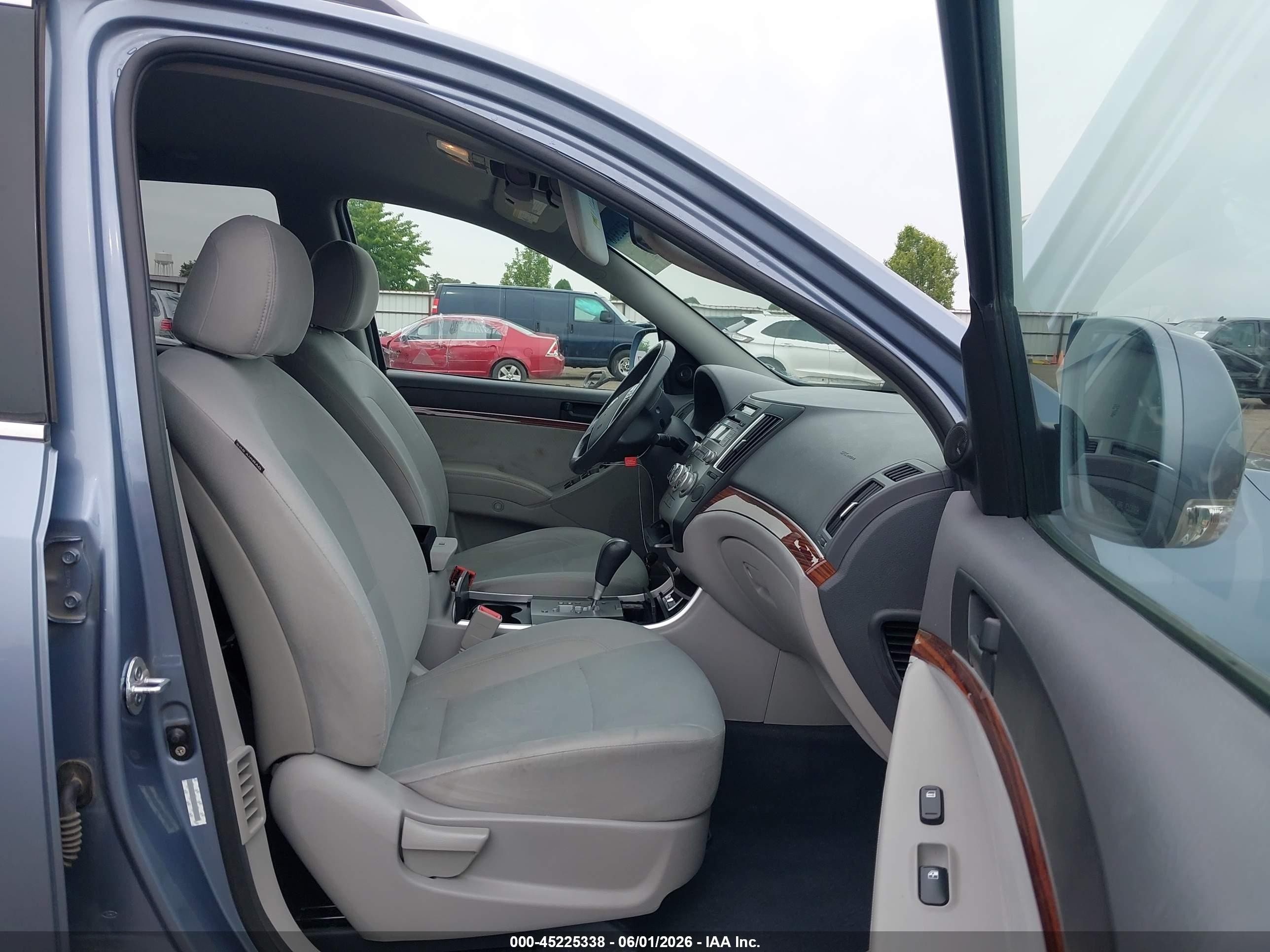 2011 Hyundai Veracruz Gls Light Blue vin: KM8NUDCC9BU155953