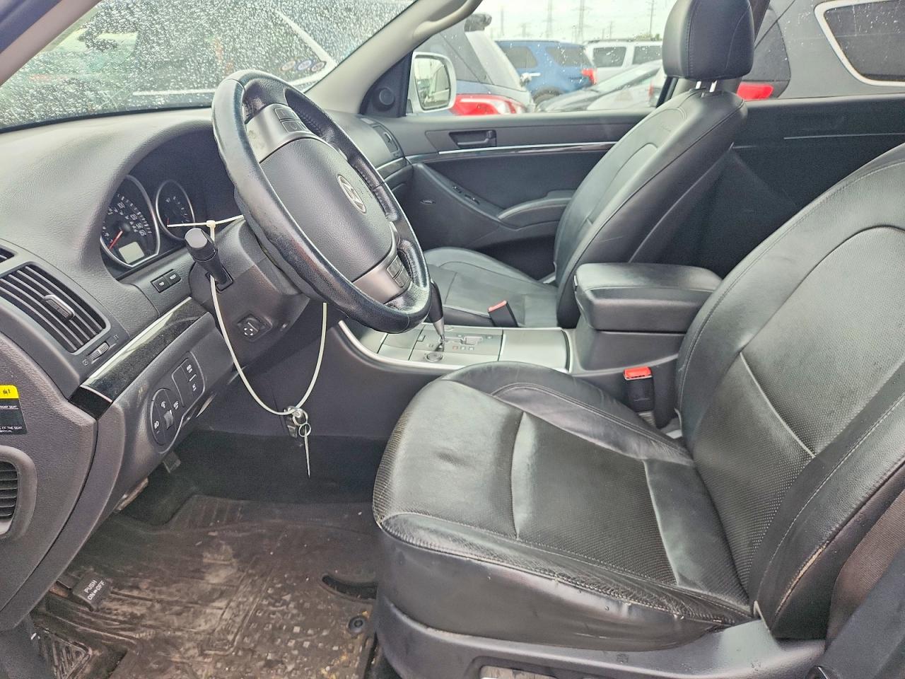 2012 Hyundai Veracruz Limited Серебряный vin: KM8NUDCC9CU201525