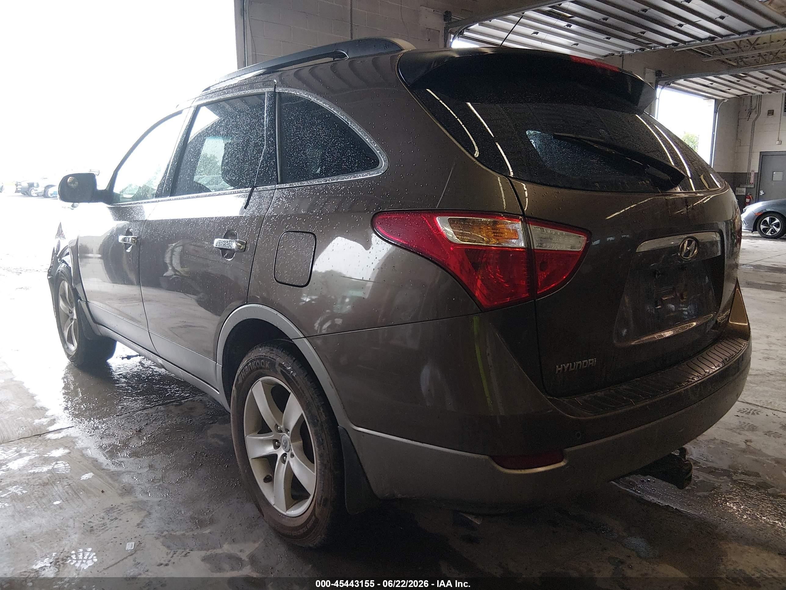 2010 Hyundai Veracruz Limited Brown vin: KM8NUDCCXAU138710