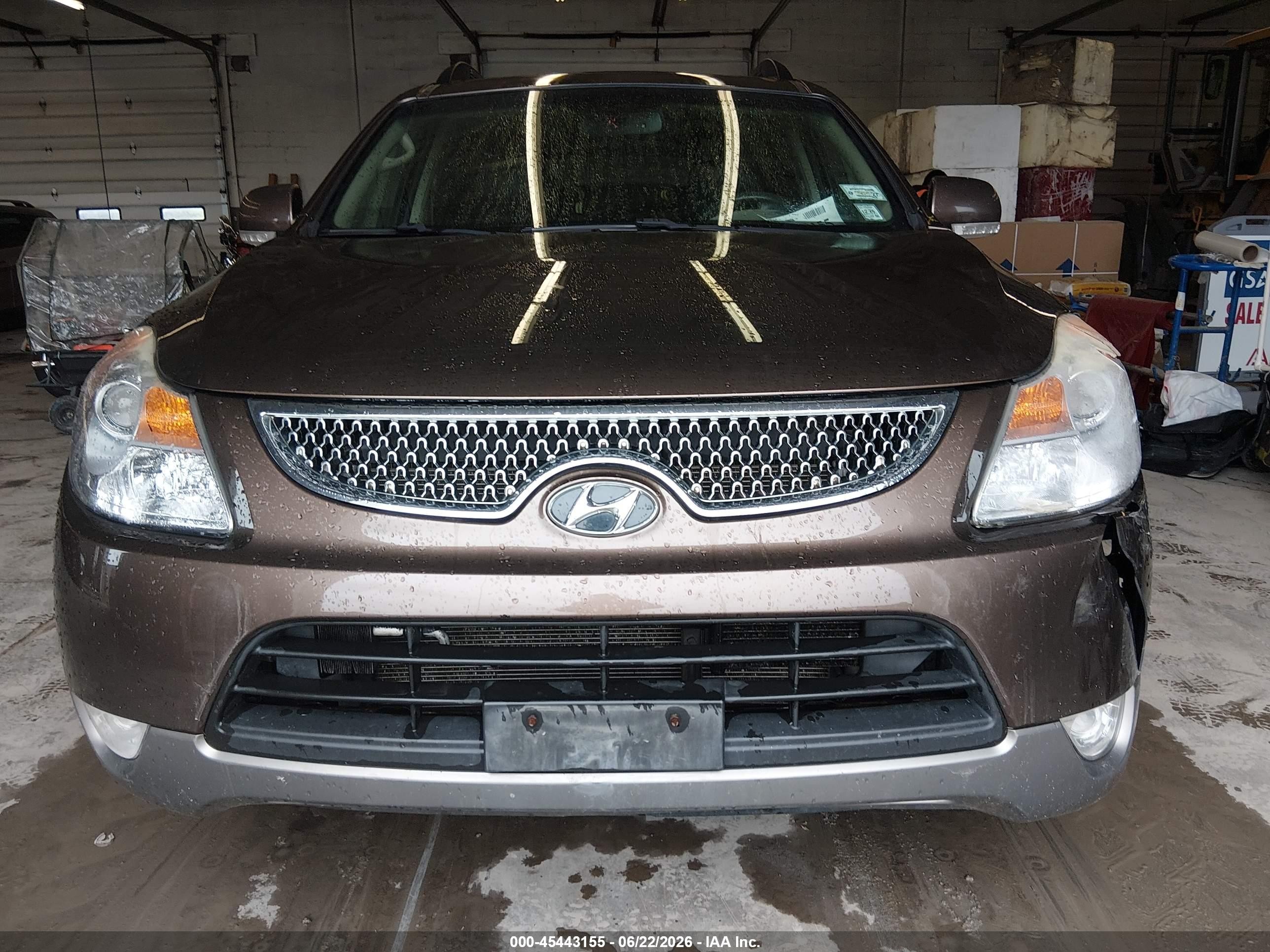 2010 Hyundai Veracruz Limited Brown vin: KM8NUDCCXAU138710