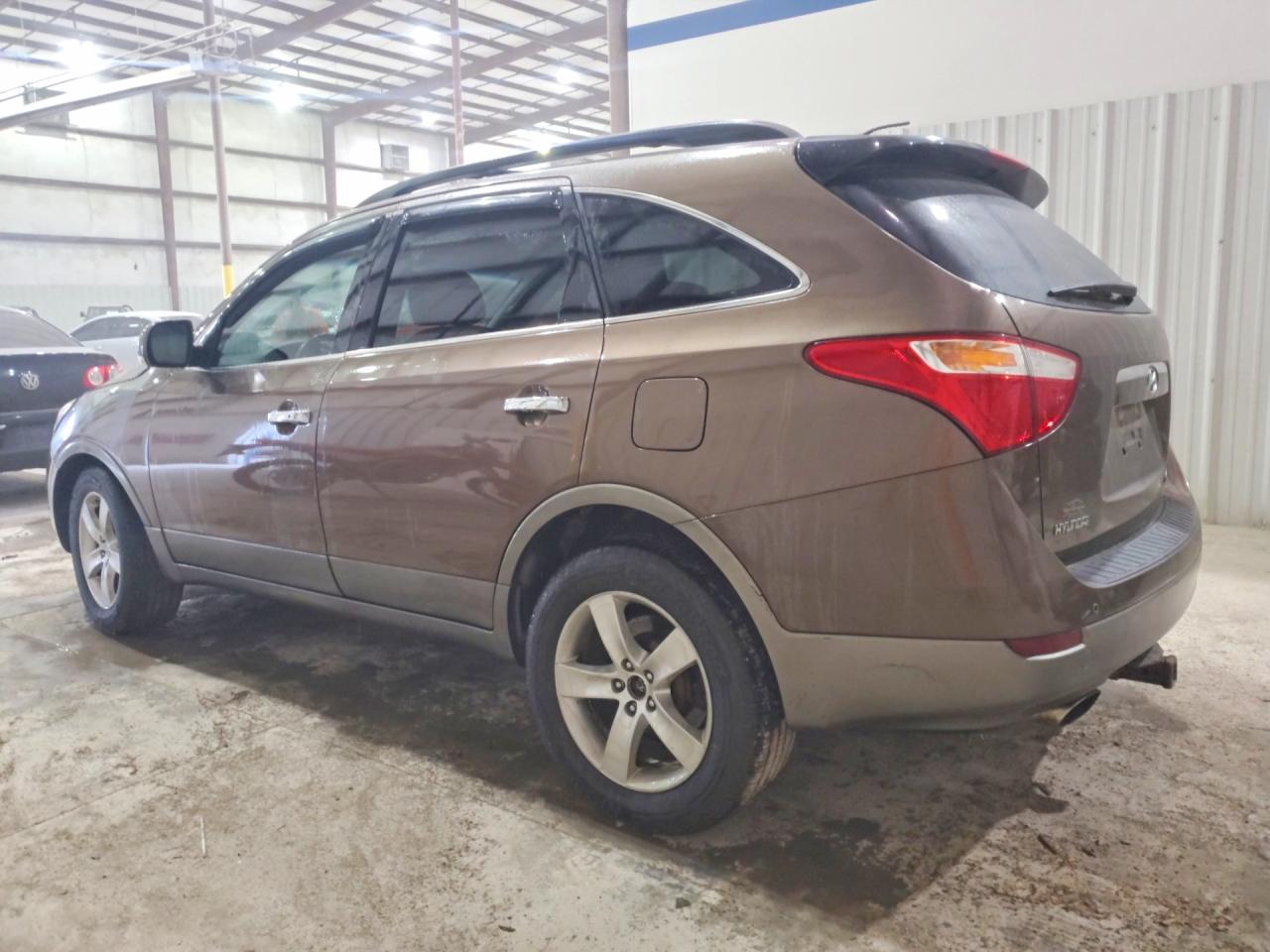 2011 Hyundai Veracruz Limited Brown vin: KM8NUDCCXBU162622