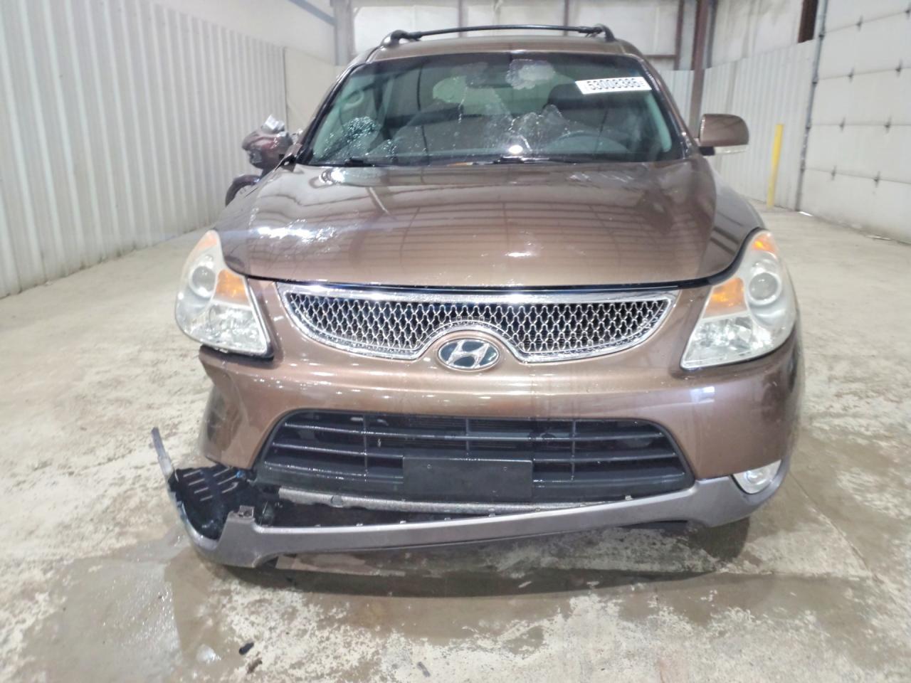 2011 Hyundai Veracruz Limited Brown vin: KM8NUDCCXBU162622