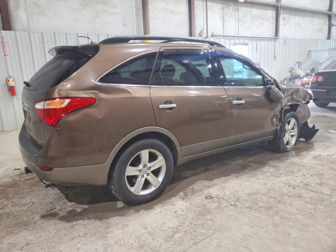 2011 Hyundai Veracruz Limited Brown vin: KM8NUDCCXBU162622