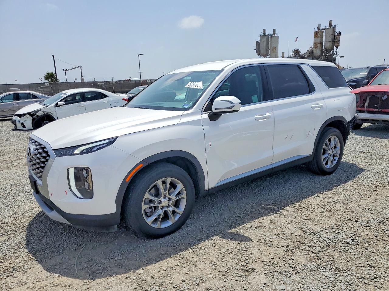 2022 Hyundai Palisade Se White vin: KM8R14HE8NU372614