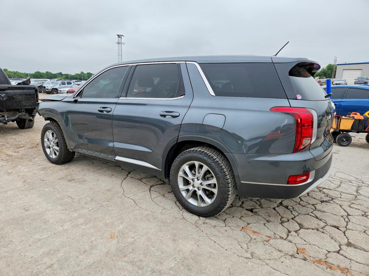 2021 Hyundai Palisade Se Gray vin: KM8R1DHE2MU284138