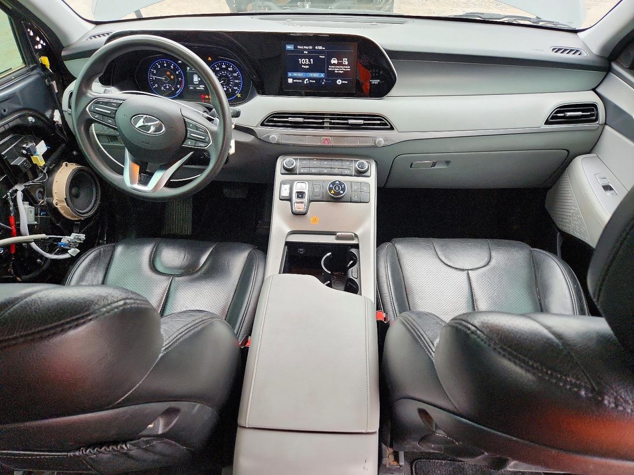 2021 Hyundai Palisade Se Gray vin: KM8R1DHE2MU284138