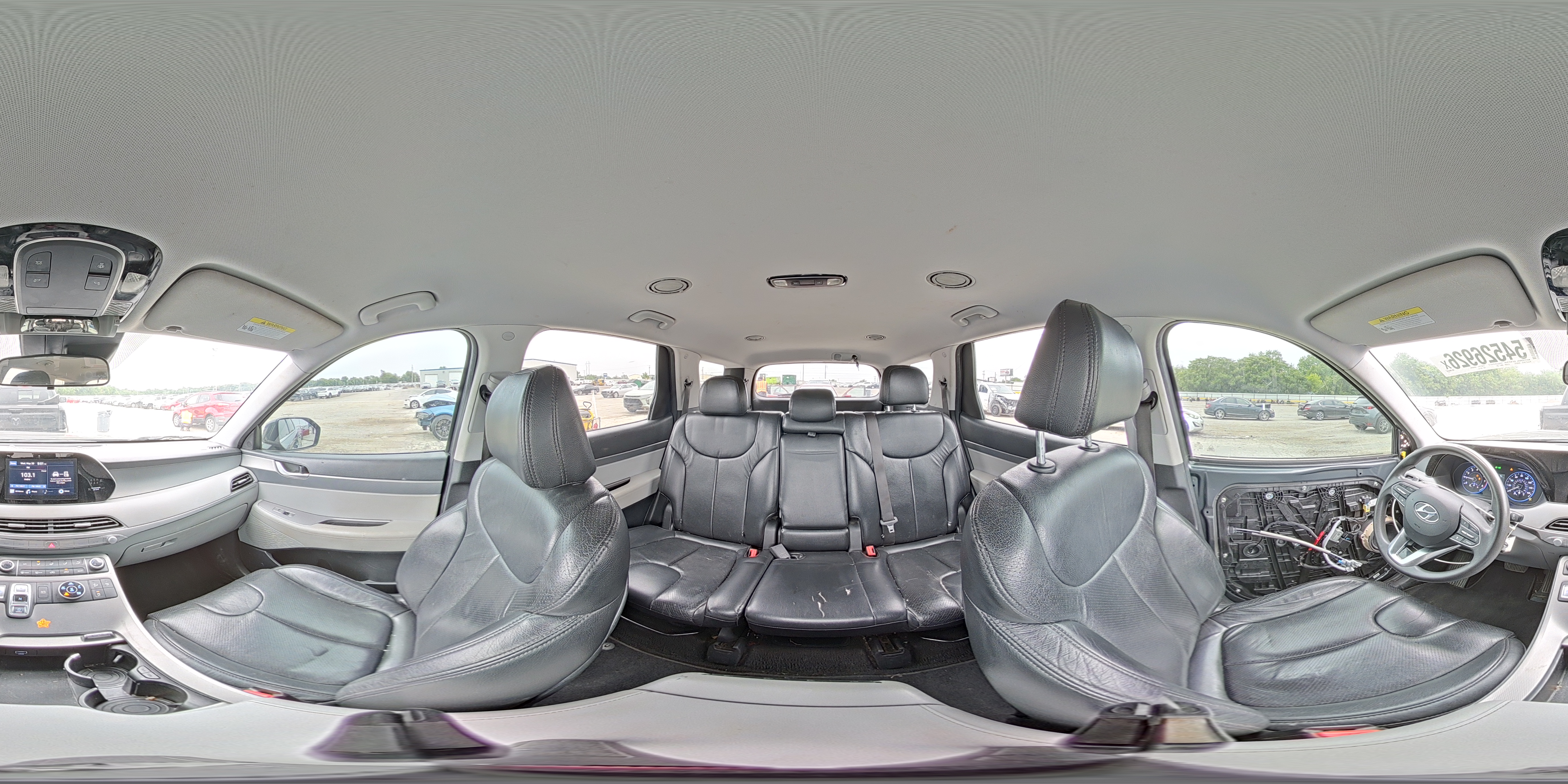 2021 Hyundai Palisade Se Gray vin: KM8R1DHE2MU284138