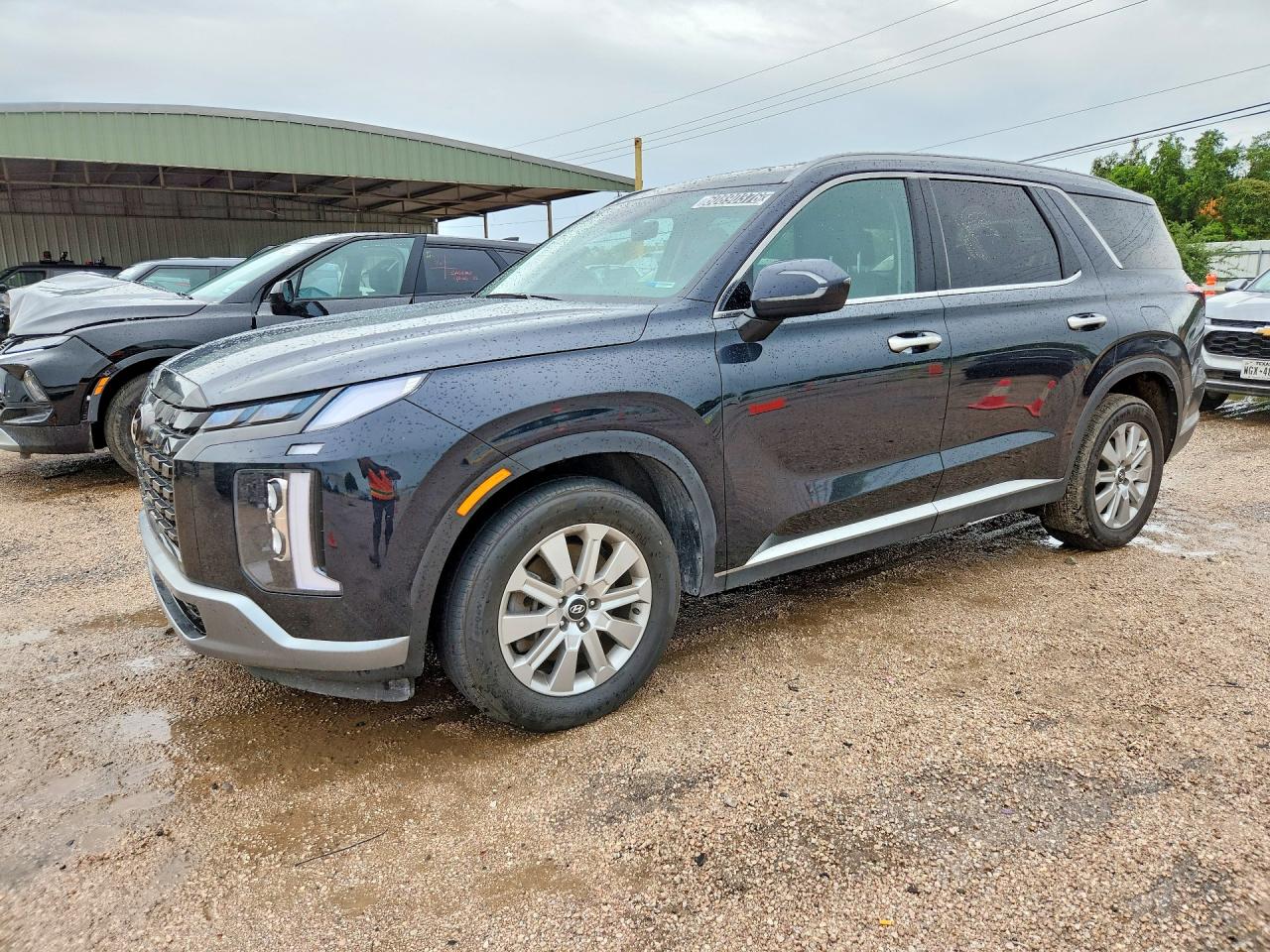 2024 Hyundai Palisade Sel Black vin: KM8R24GE8RU794595
