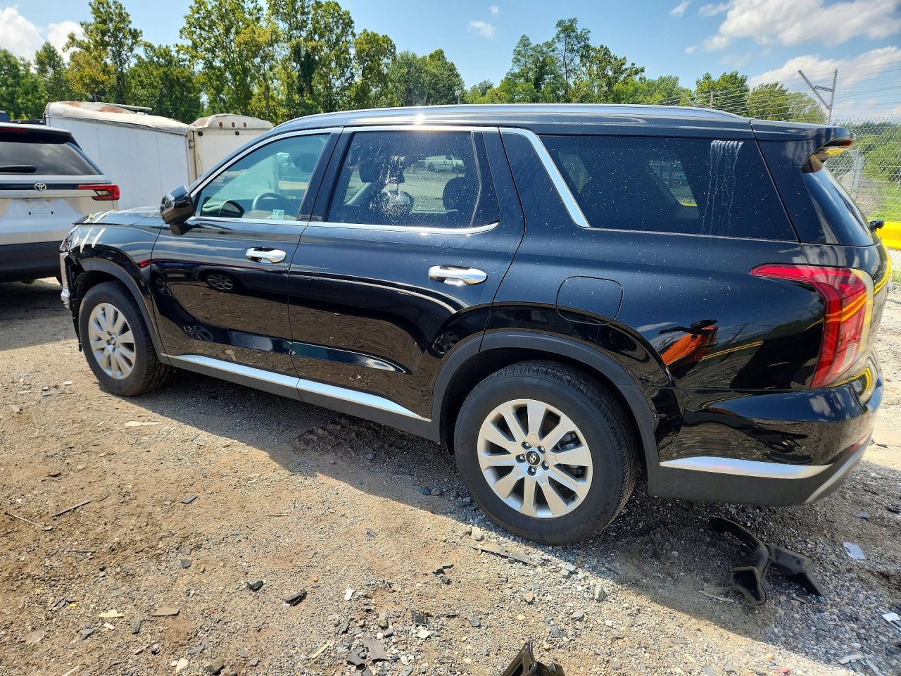 2025 Hyundai Palisade Sel Black vin: KM8R24GE8SU948907
