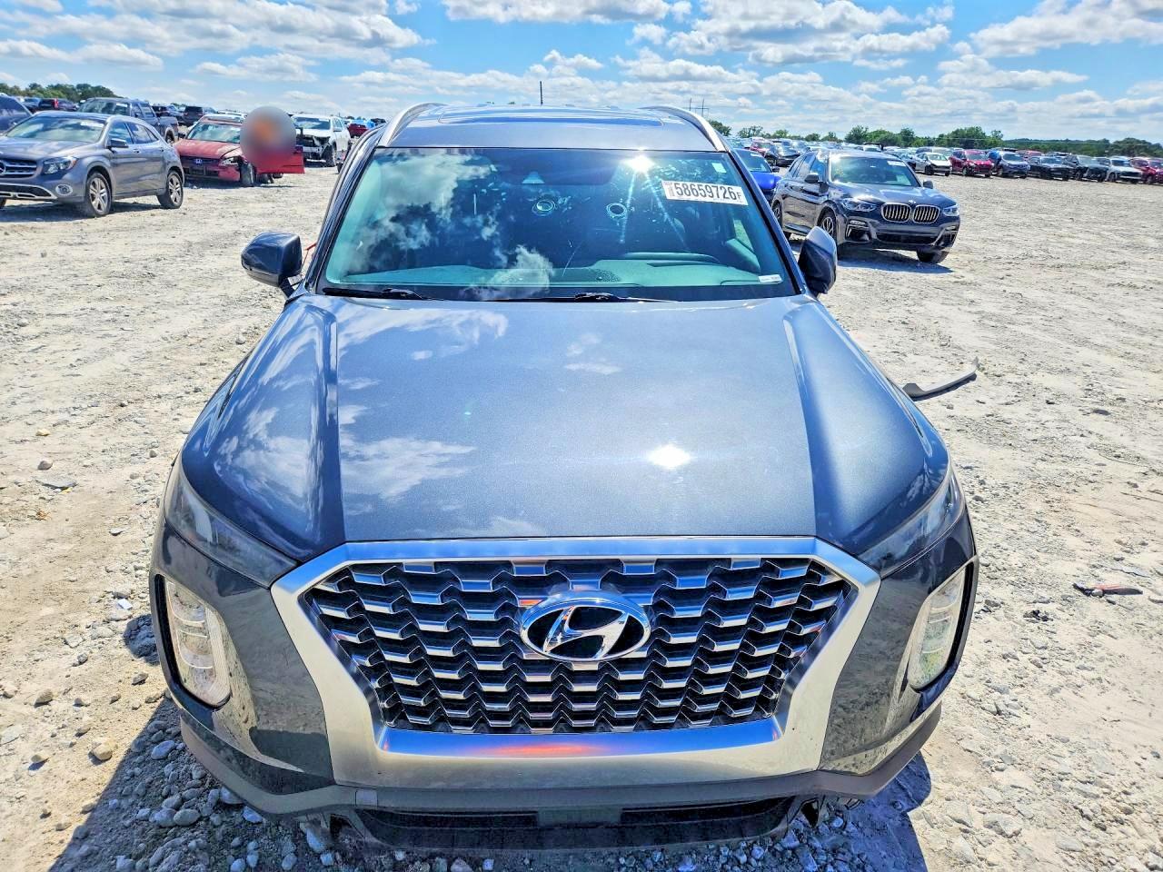 2020 Hyundai Palisade Sel Gray vin: KM8R24HE0LU104621
