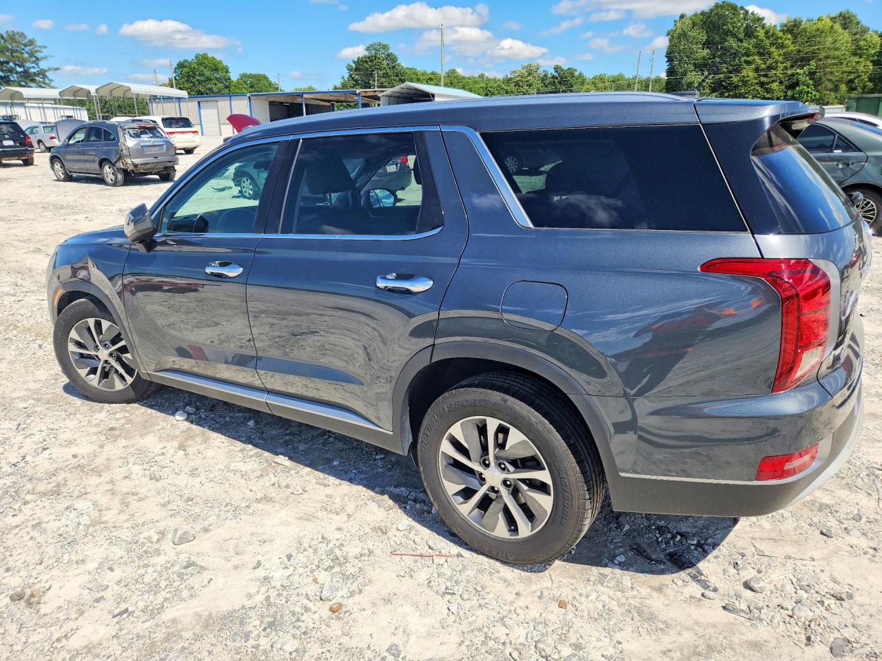 2020 Hyundai Palisade Sel Gray vin: KM8R24HE0LU104621