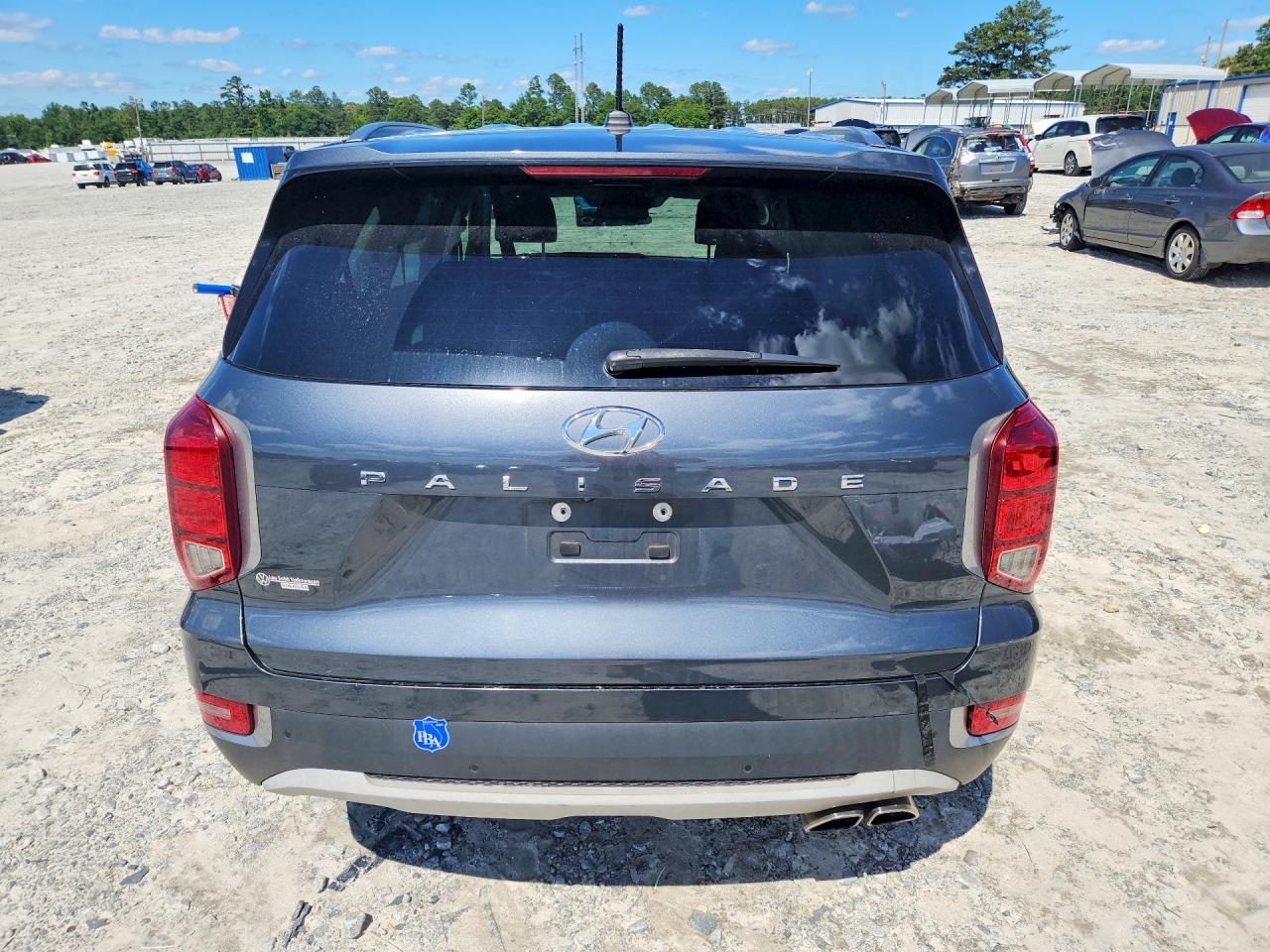 2020 Hyundai Palisade Sel Gray vin: KM8R24HE0LU104621