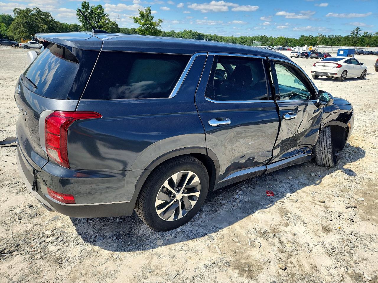 2020 Hyundai Palisade Sel Gray vin: KM8R24HE0LU104621