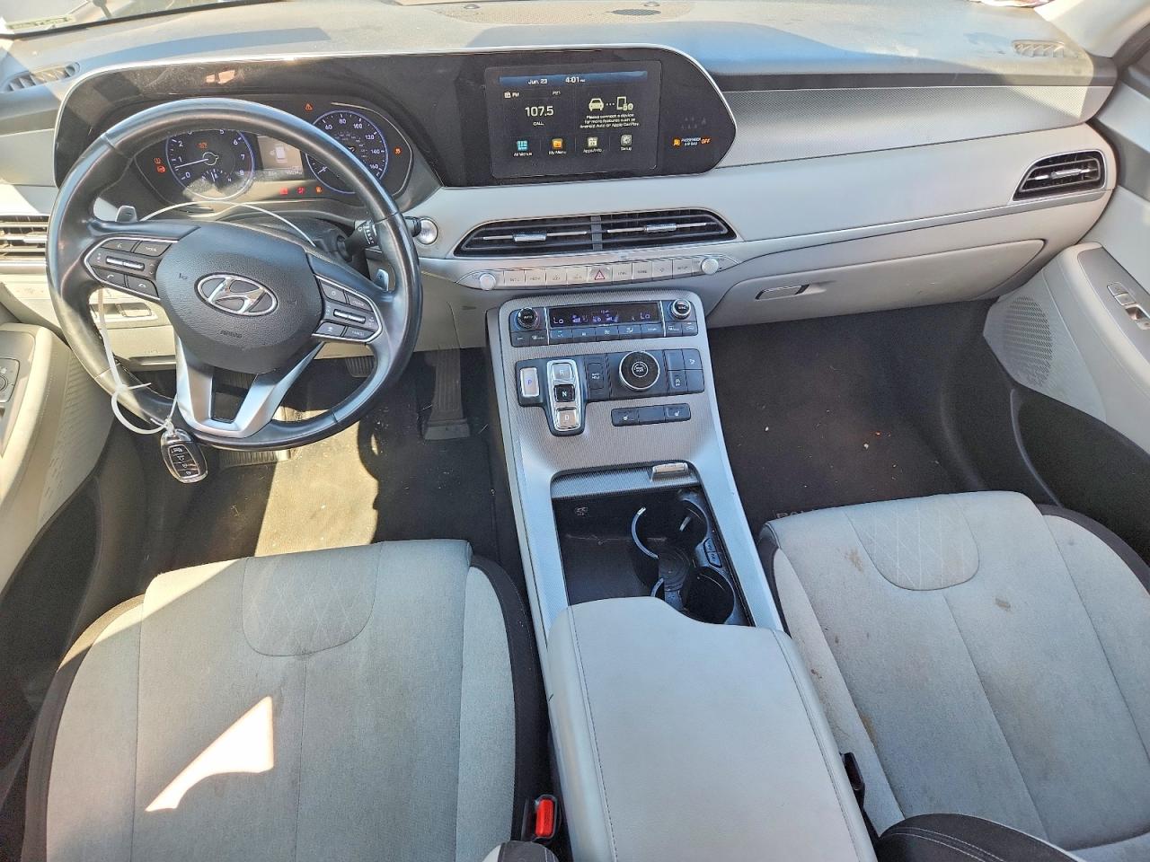 2020 Hyundai Palisade Sel Gray vin: KM8R24HE0LU104621