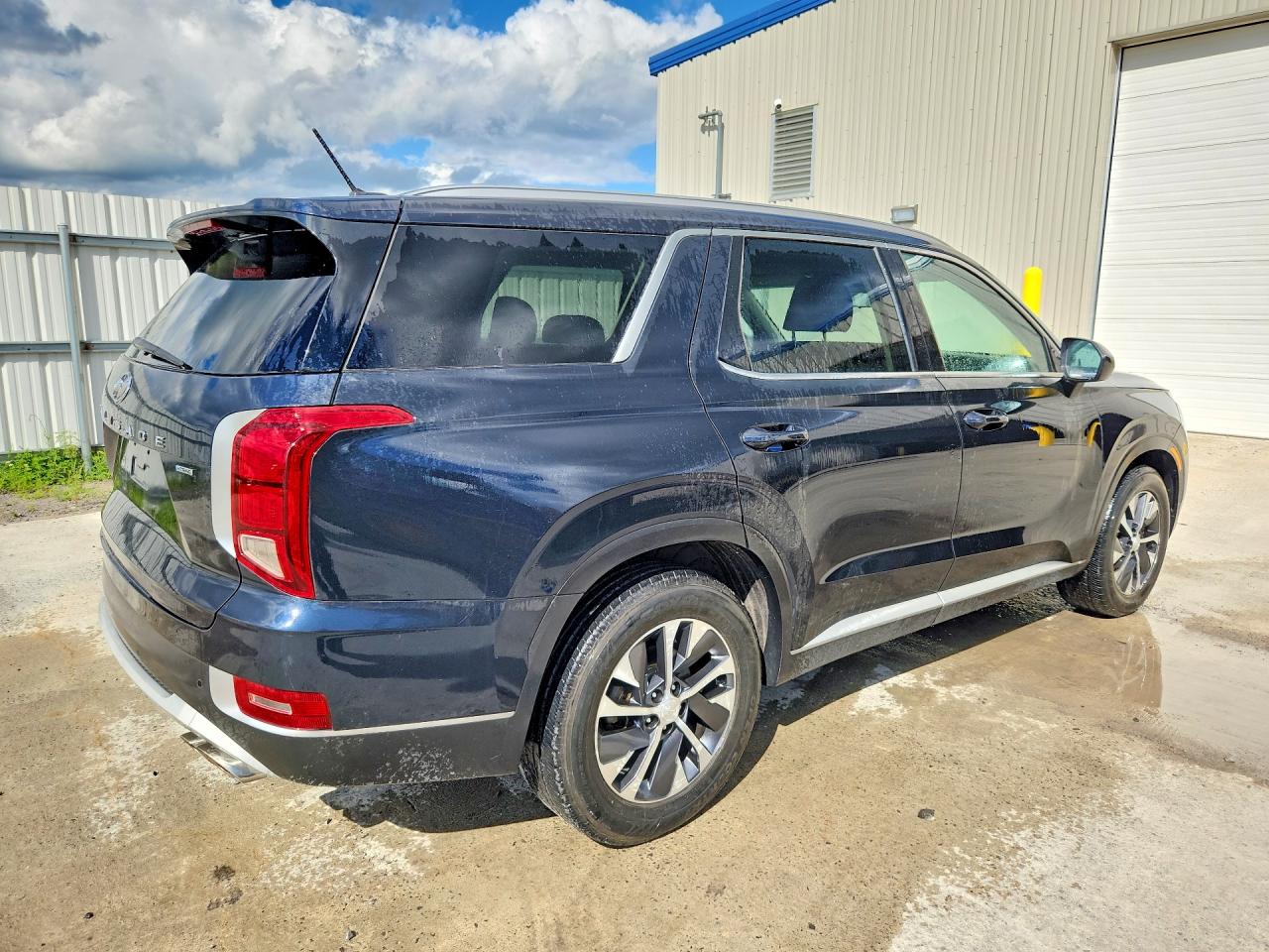 2021 Hyundai Palisade Sel Blue vin: KM8R2DHE8MU318662